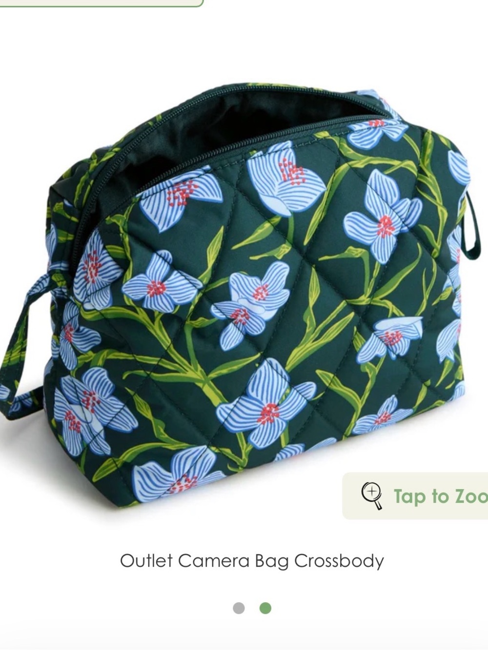 NWT Vera Bradley Camera Bag Crossbody in Ultralight